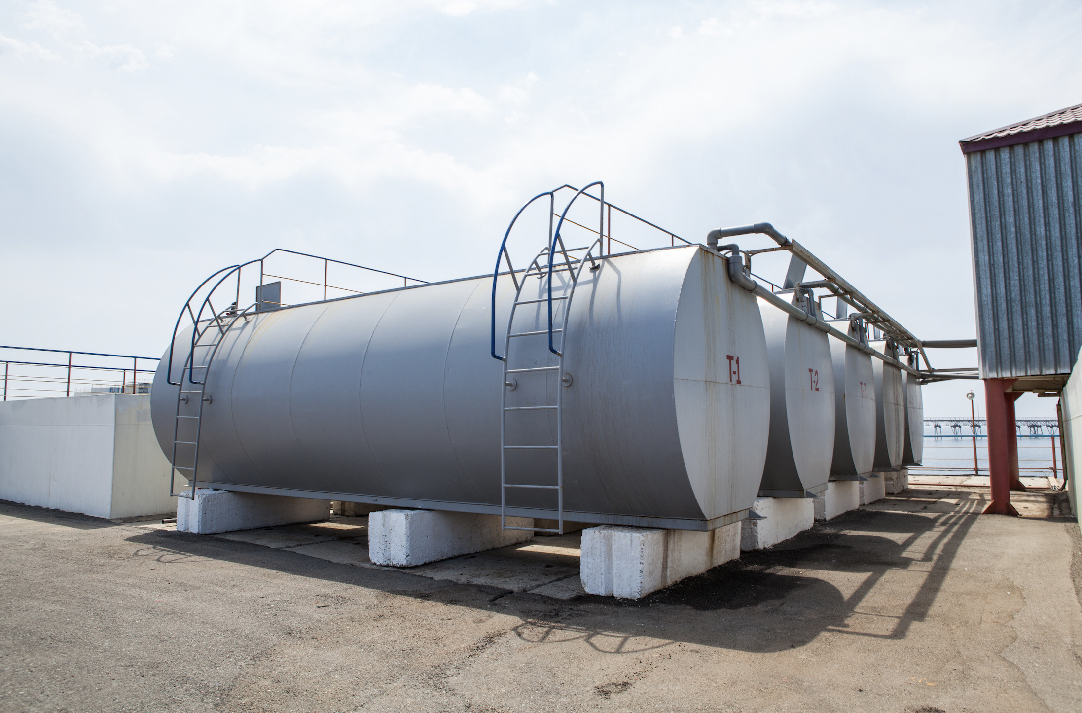 onsite fuel storage tanks